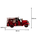 AR027 Handmade 1910s Fire Engine Truck Model 